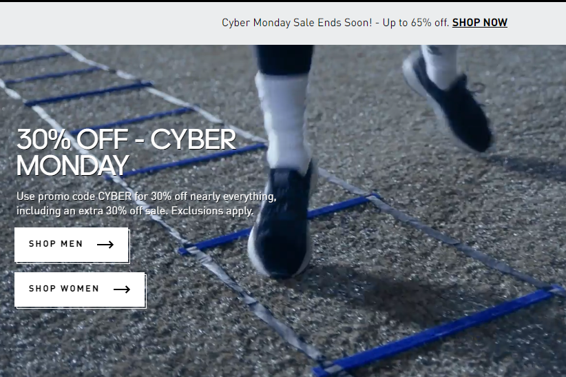 adidas cyber monday promo code